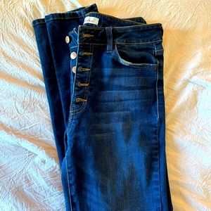 KanCan high waist skinny jeans size 11, no holes, or stains